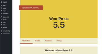 Whta's New In WordPress 5.5